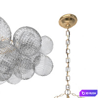 Talia Medium Linear Chandelier 3D Model Vray