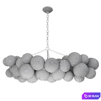 Talia Medium Linear Chandelier 3D Model Vray