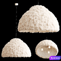 Lamp Bowl Helen Loom 3D Model Vray