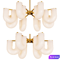 Chandelier GAUTE 3D Model Corona