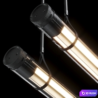 Marset Fris Pendant Lamps 3D Model Vray, Corona