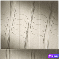 3d panel EchoPanel Ohm by Woven Image 3D Model Corona
