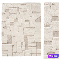 ILYAS WOOL RUG 3D Model Vray, Corona