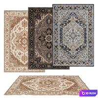 Rugs 3D Model Vray, Corona