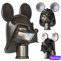 Mickey Mouse 3D Model Corona