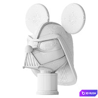 Mickey Mouse 3D Model Corona
