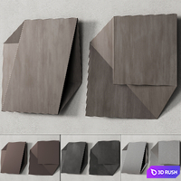 456 decorative wall art 22 minimal metal artworks by Heiner Thiel P02