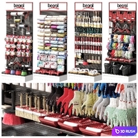 Hardware store 1 3D Model Vray, Corona
