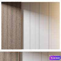 Wall Panel | 18 3D Model Vray, Corona