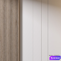 Wall Panel | 18 3D Model Vray, Corona