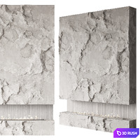 Fireplace #12 3D Model Vray, Corona