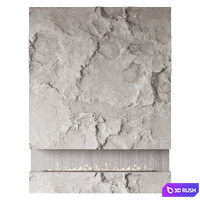 Fireplace #12 3D Model Vray, Corona