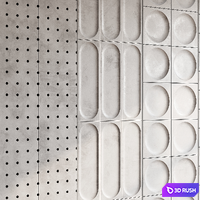 Headboard 3d Wall Panel 26 3D Model Corona