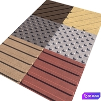 Tactile tiles 3D Model Vray, Corona