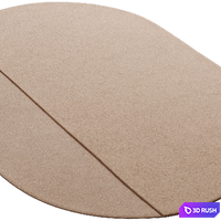Carpet Cosima, Kave Home 3D Model Corona