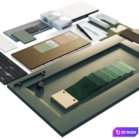 Moodboard #2 3D Model Corona