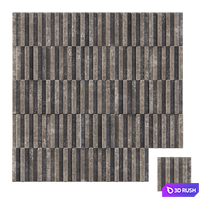 Stone decor N38 3D Model Vray, Corona