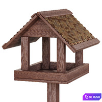 Bird feeders 3D Model Corona
