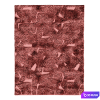 Sway Neutral Tufted Area Rug 3D Model Corona