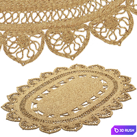 Safavieh Farideh Casual Oval Jute Rug 3D Model Vray