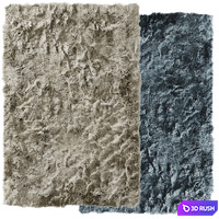 Ocean Shag Collection Safavieh (2 colors) 3D Model Corona