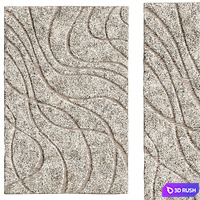 Carpet SAFAVIEH Florida Shag Collection 3D Model Corona