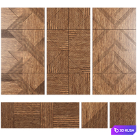 Ais Design wall panels 3D Model Vray