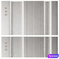 Wall panel No. 28 3D Model Vray, Corona