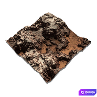 Canyon land n12 3D Model Vray
