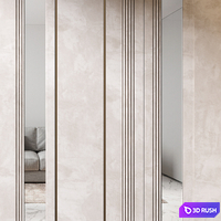 Wall Panel | 23 3D Model Vray, Corona