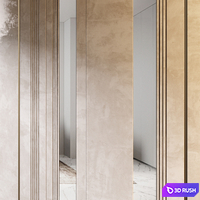 Wall Panel | 23 3D Model Vray, Corona
