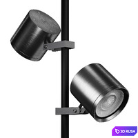Street Lamp Oreo Pin (Centersvet) 3D Model Corona