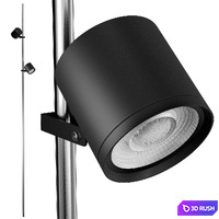 Street Lamp Oreo Pin (Centersvet) 3D Model Corona