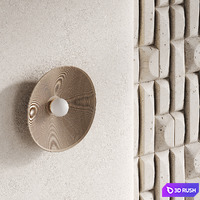 Decorative wall panels 3D Model Vray, Corona