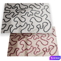 Rug Keith Beige | Red by Benuta 3D Model Corona