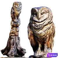 wood carved tree  scanned 02