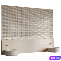 Blanket headboard
