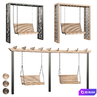Swing set with canopy