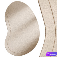 Carpet Kadey, Westwing Collection 3D Model Corona