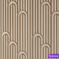 Wall 3D Panel 3D Model Vray, Corona