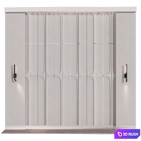 Decorative panel for bedroom 3D Model Corona