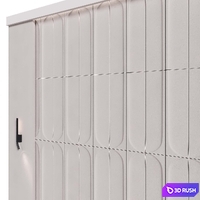 Decorative panel for bedroom 3D Model Corona