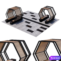 City Park 3D Model Corona