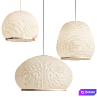 Vibia Knit Pendant Lamp 3D Model Corona