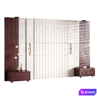 Decorative Wall panel 48 3D Model Corona