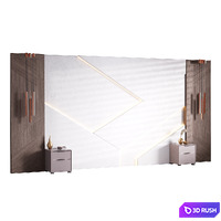 Decorative Wall panel 46 3D Model Corona