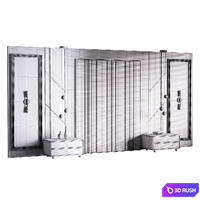 Decorative Wall panel 45 3D Model Corona
