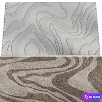Carpet 05 3D Model Vray, Corona