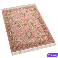Floris Vintage Style Cotton Rug By La Redoute 3D Model Corona