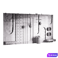 Decorative Wall panel 61 3D Model Corona